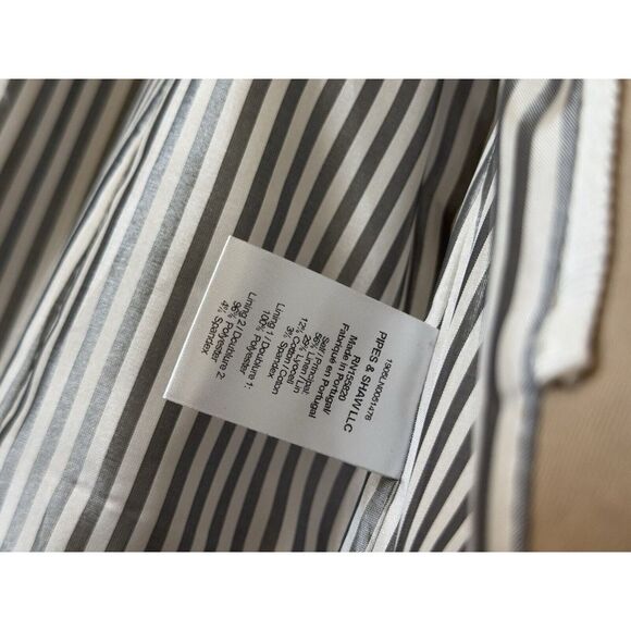 Veronica Beard | Empire Khaki Linen & Cotton Dickey Blazer | Size 2 - Picture 9 of 12